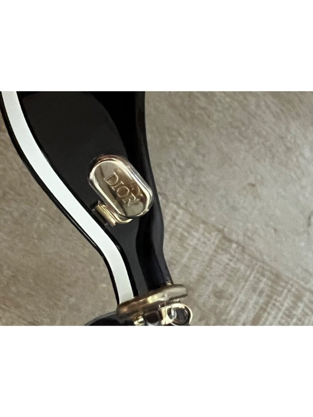 DIOR DiorClub M3U D-frame acetate and gold-tone sunglasses - Picture 11 of 11